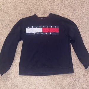 Tommy Hilfiger Navy Crewneck Sweatshirt